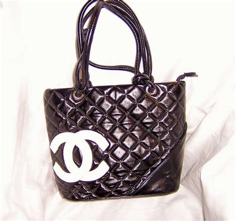 black chanel bag with white logo|chanel purses black original.